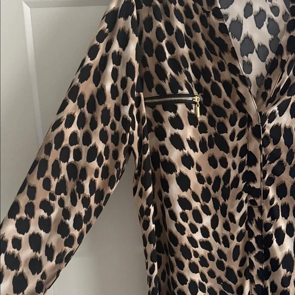 INC International Concepts Animal Print Blouse - Picture 4 of 6